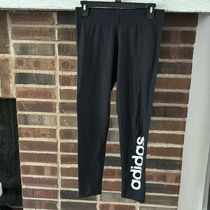 Womens Adidas Basic Leggings, Black, Medium